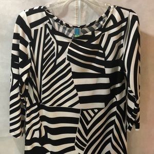 touch express Dresses - 🗂Office Wear, Black & White A-line dress touch express Dresses - 🗂Office Wear, Black & White A-line dress